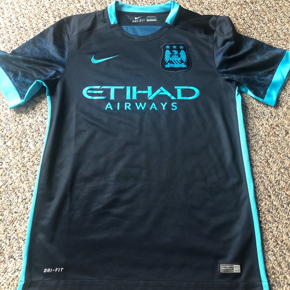 Men’s replica Manchester city soccer jersey